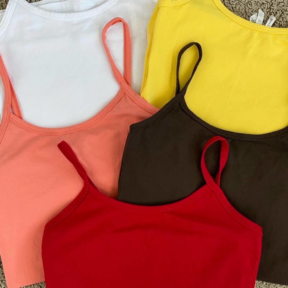 ⭐️ SOLD ⭐️ BKE (BUCKLE) Cami BUNDLE of Five - Picture 4 of 9